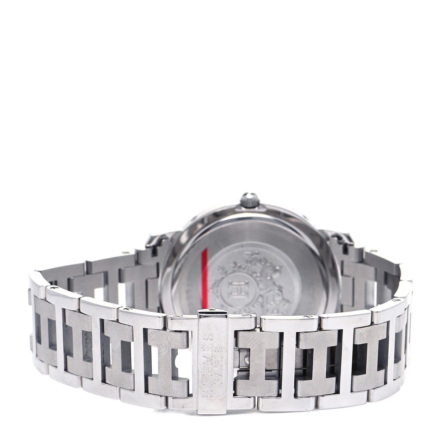 Stainless Steel 36mm Clipper Quartz Watch Black