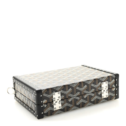 Goyard Goyardine Minaudiere Trunk Bag Black 4 of 10