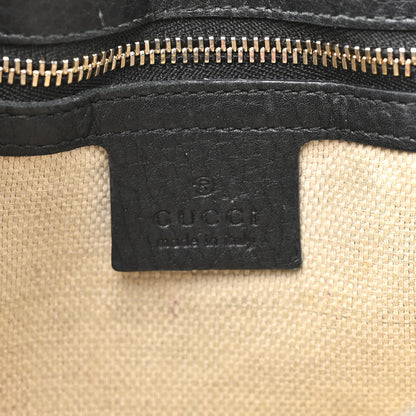 Gucci Pebbled Calfskin Medium Soho Flap Crossbody Black 11 of 27