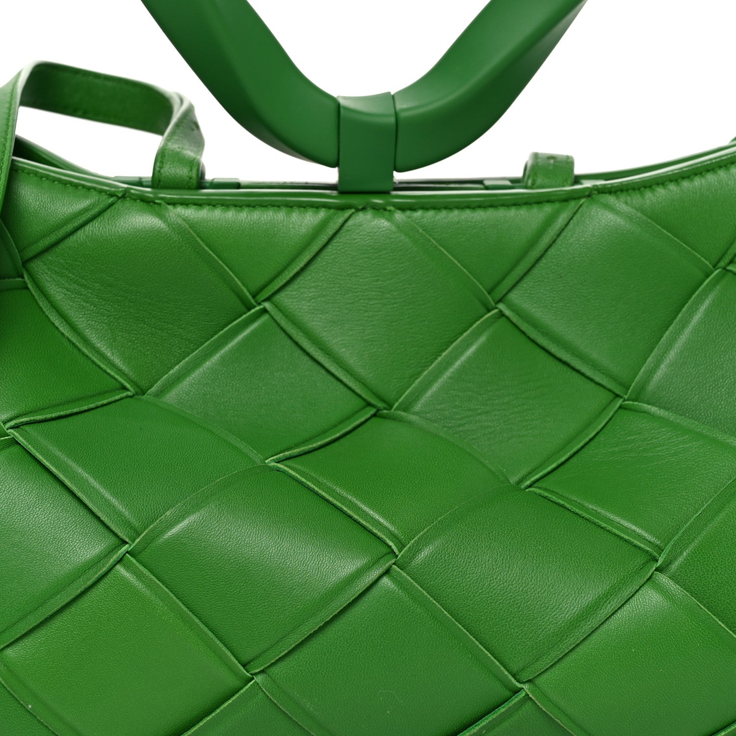 Bottega Veneta Nappa Intrecciato The Point Triangle Bag Parakeet 7 of 9