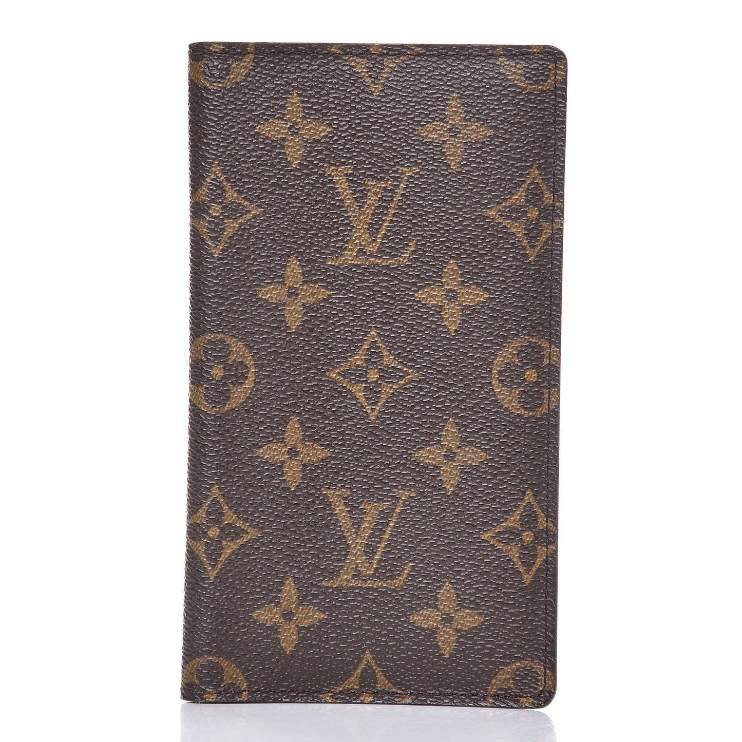 Monogram Checkbook Holder Wallet