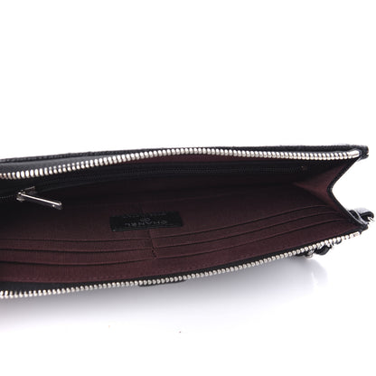 Chanel Caviar Quilted Classic Pouch With Handle Black 5 of 10
