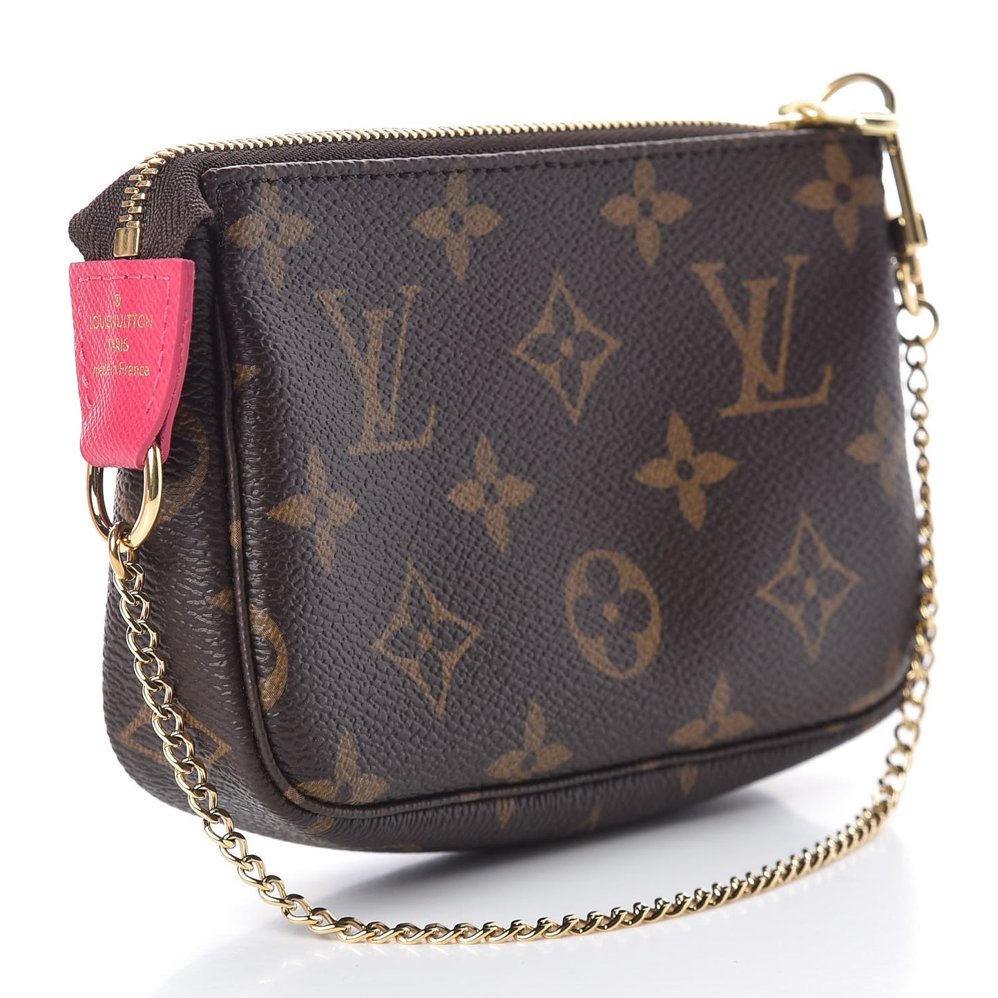 Monogram 2019 Christmas Animation Mini Courchevel Pochette Accessories Fuchsia