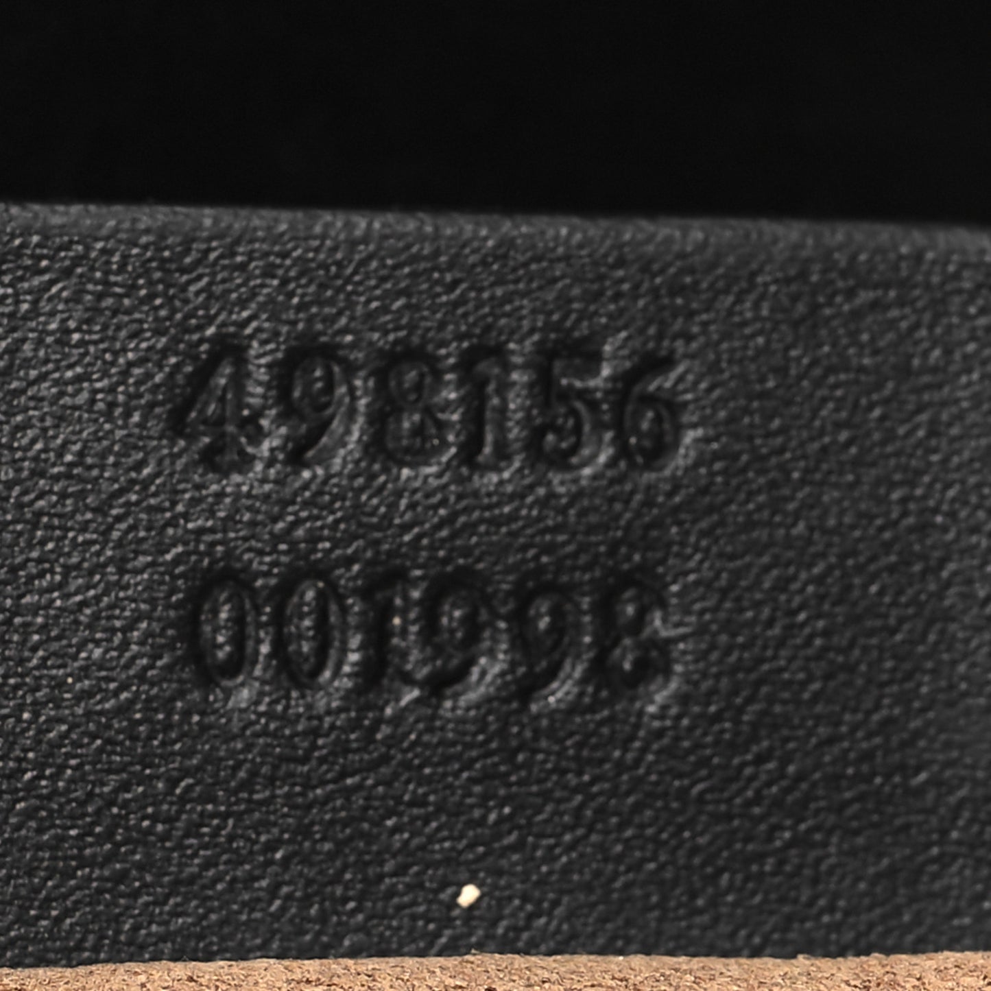 GG Supreme Monogram Small Padlock Tote Black