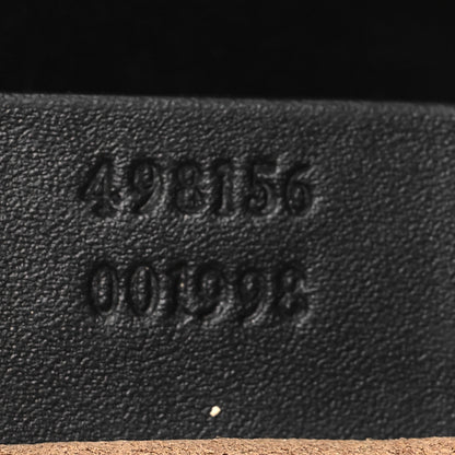 Gucci GG Supreme Monogram Small Padlock Tote Black 7 of 10