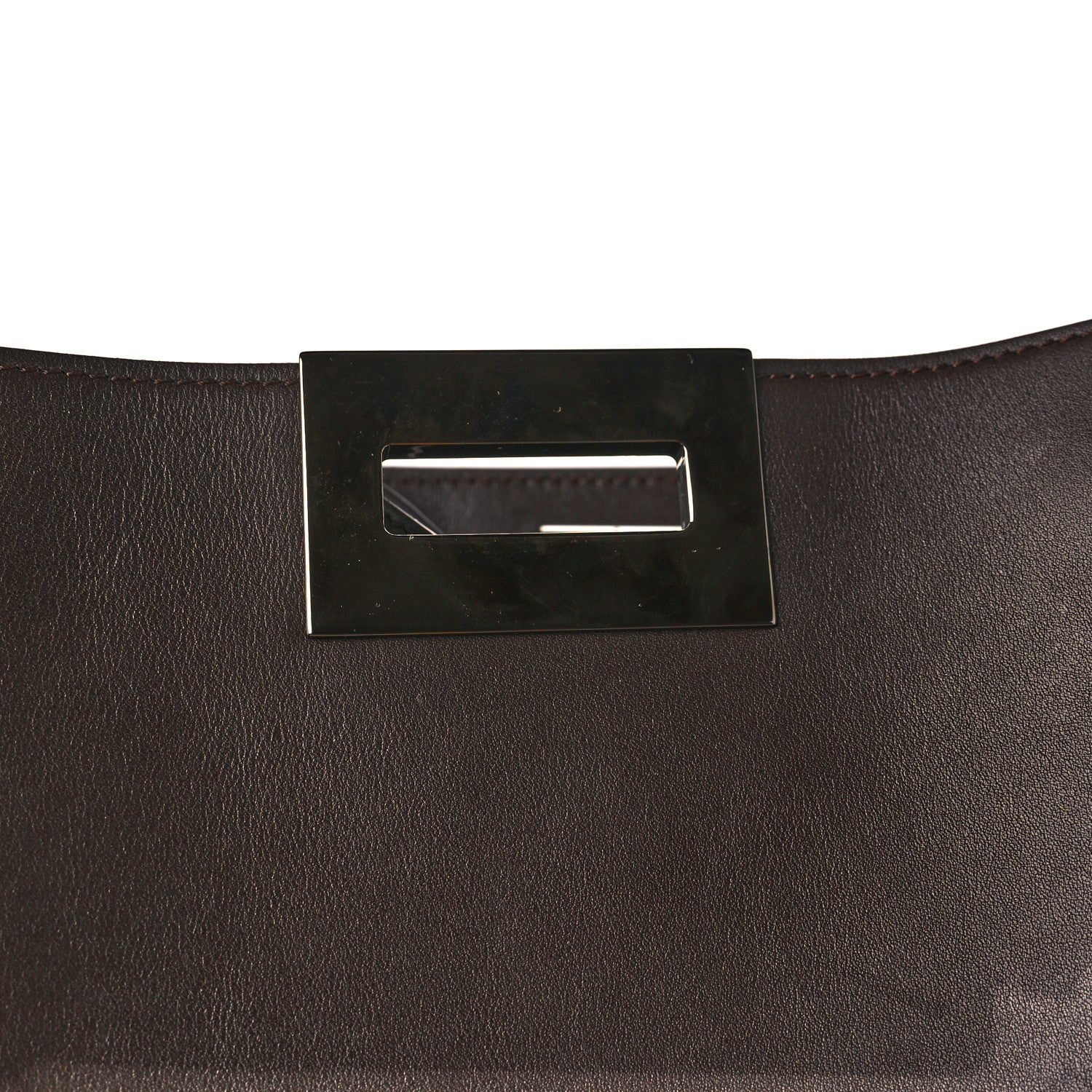 Tom Ford Calfskin Natalia Tote Dark Brown 9 of 9
