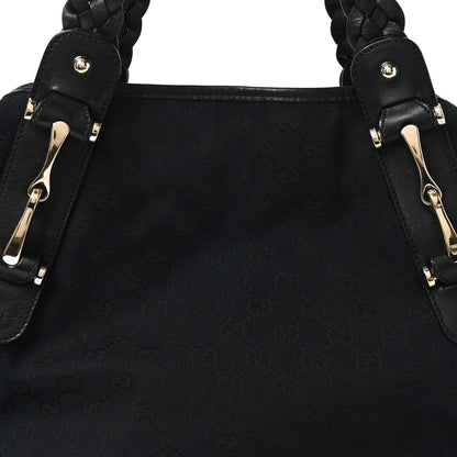 Gucci Guccissima Medium Pelham Shoulder Bag Black 8 of 11