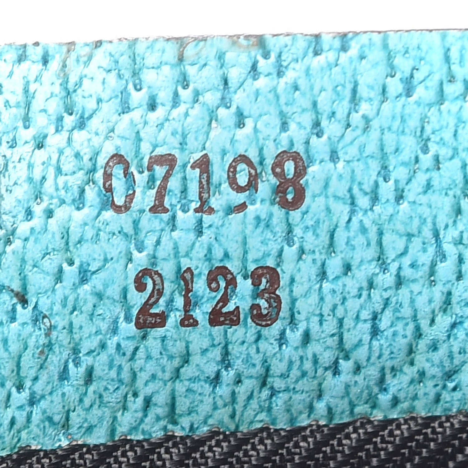 Gucci Monogram Boat Pochette Teal 7 of 13