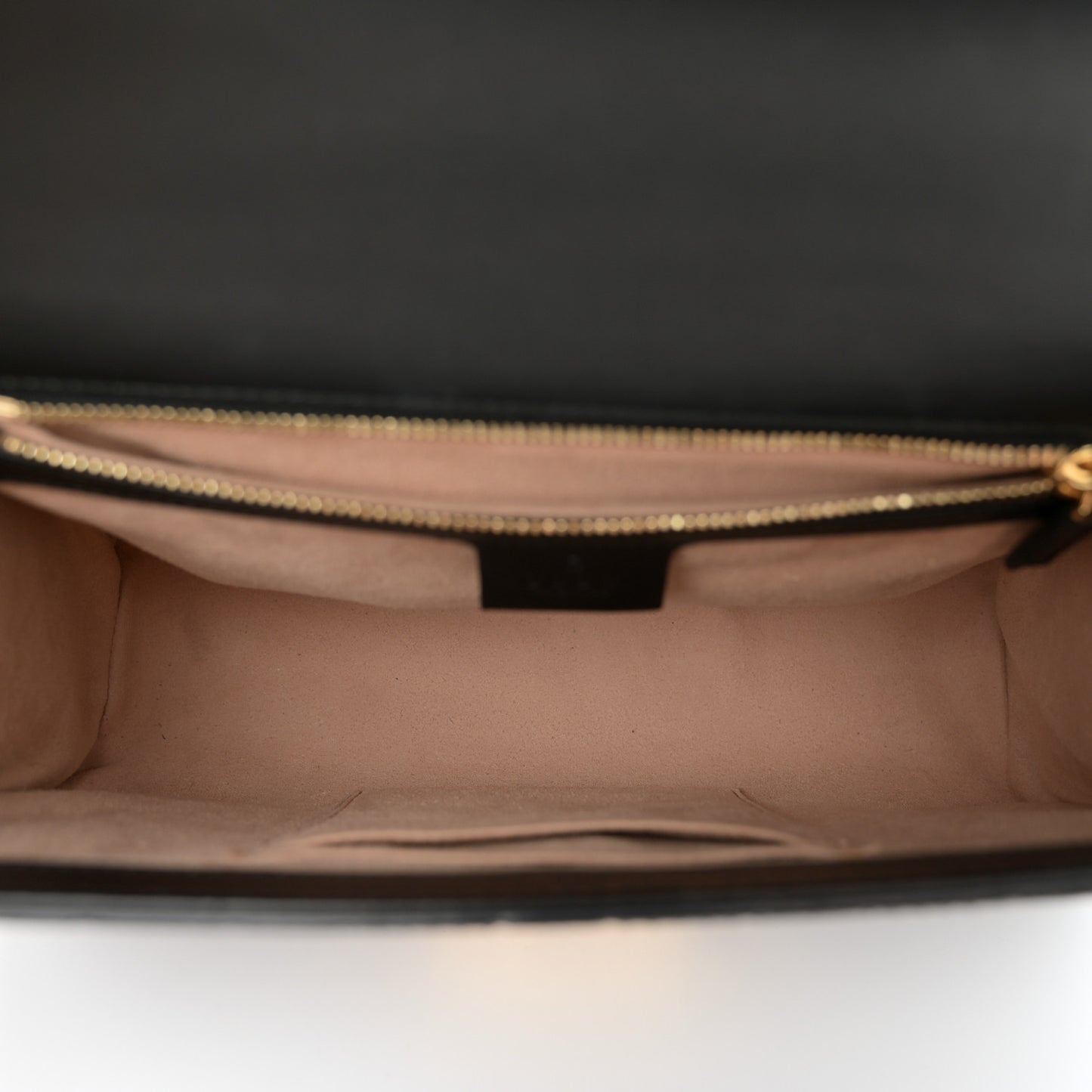 Guccissima Medium Padlock Shoulder Bag Black