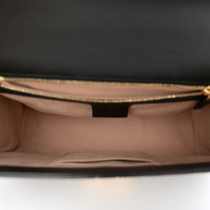 Gucci Guccissima Medium Padlock Shoulder Bag Black 5 of 12