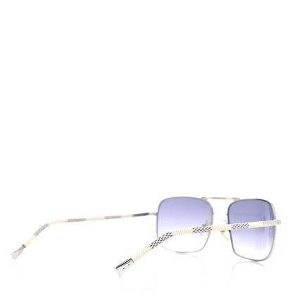 Louis Vuitton Damier Azur Conspiration Pilote Aviator Sunglasses Z0297U 4 of 6