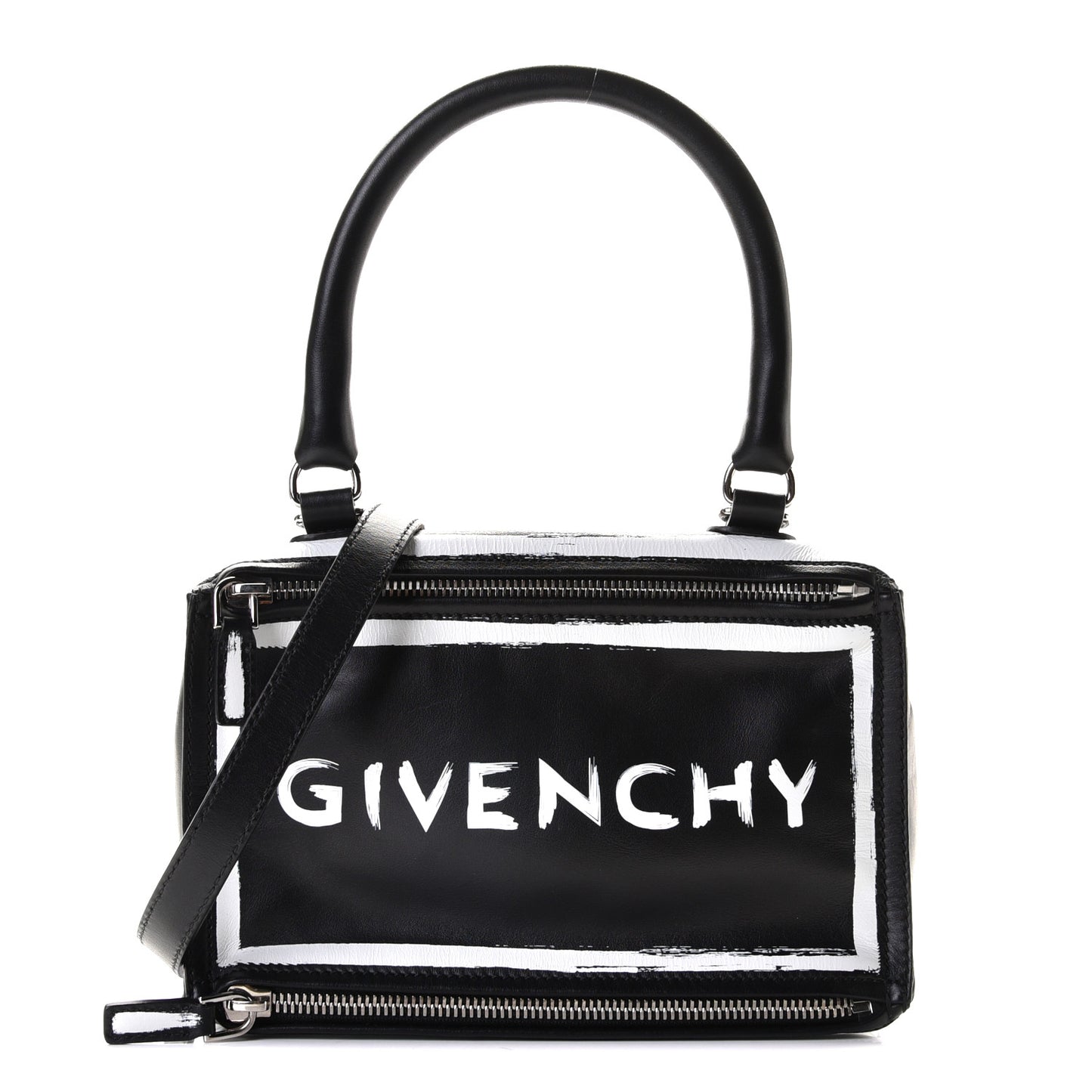 Calfskin Small Logo Pandora Black
