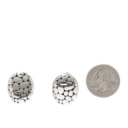 John Hardy Sterling Silver Kali Oval Earrings 2 of 4