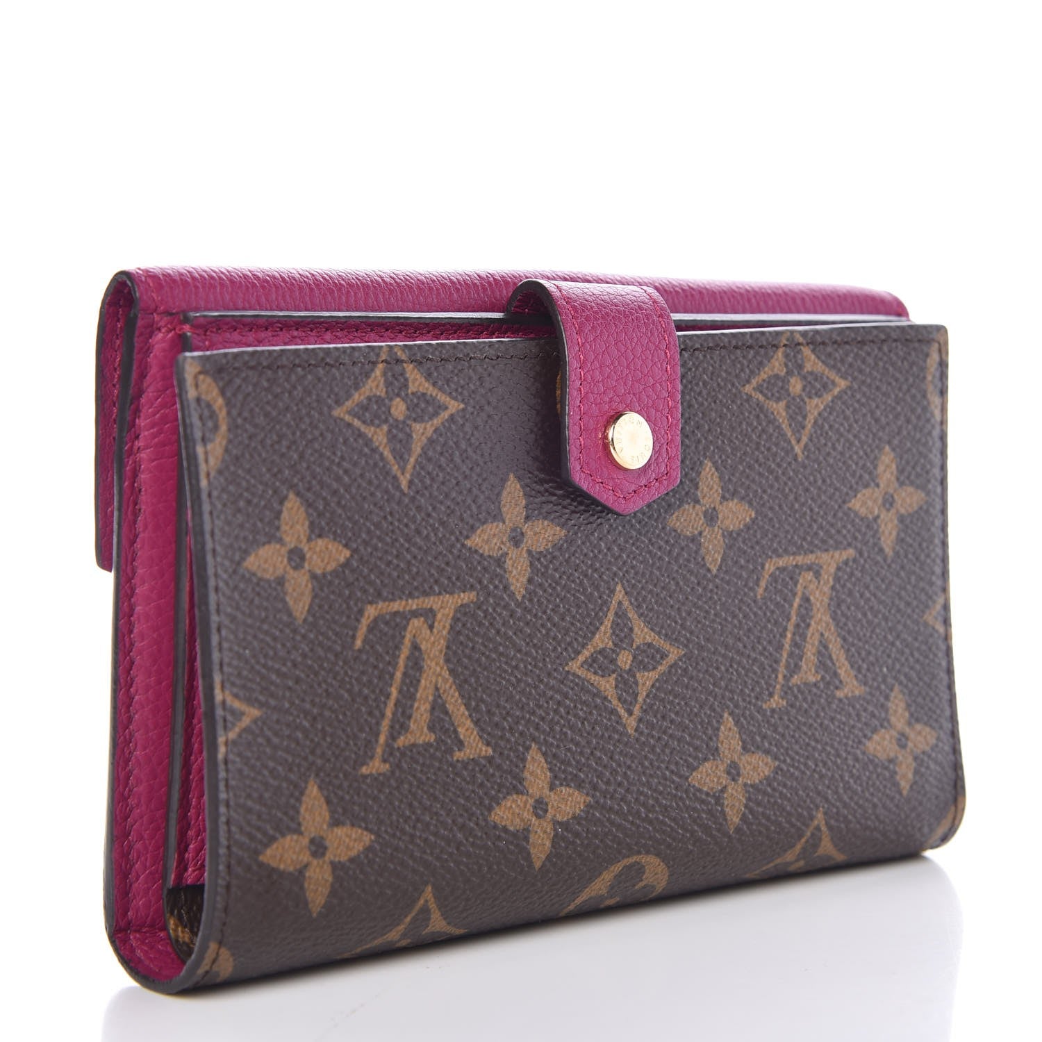 Louis Vuitton Monogram Pallas Compact Wallet Grape 3 of 6