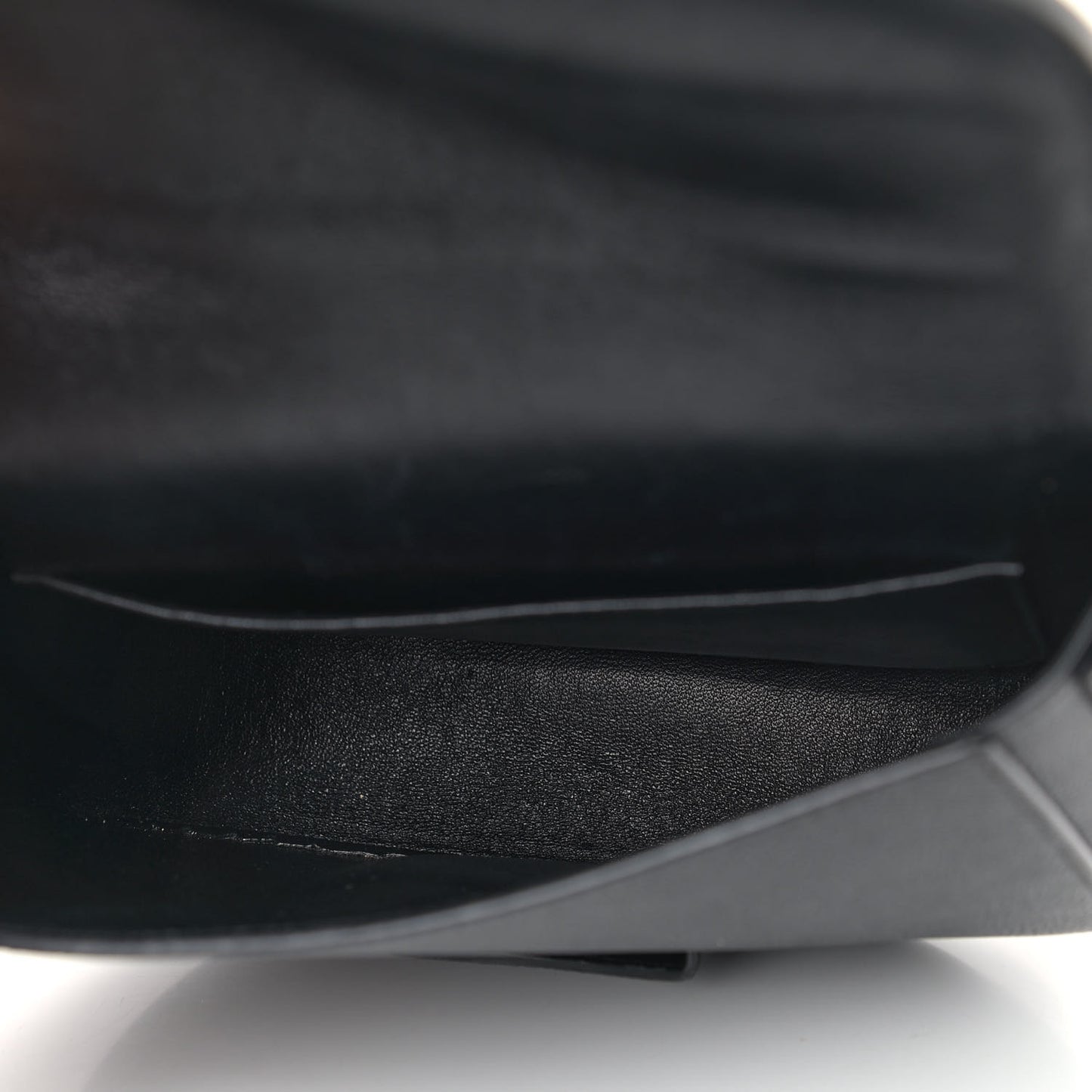 Grained Calfskin Small Trotteur Black