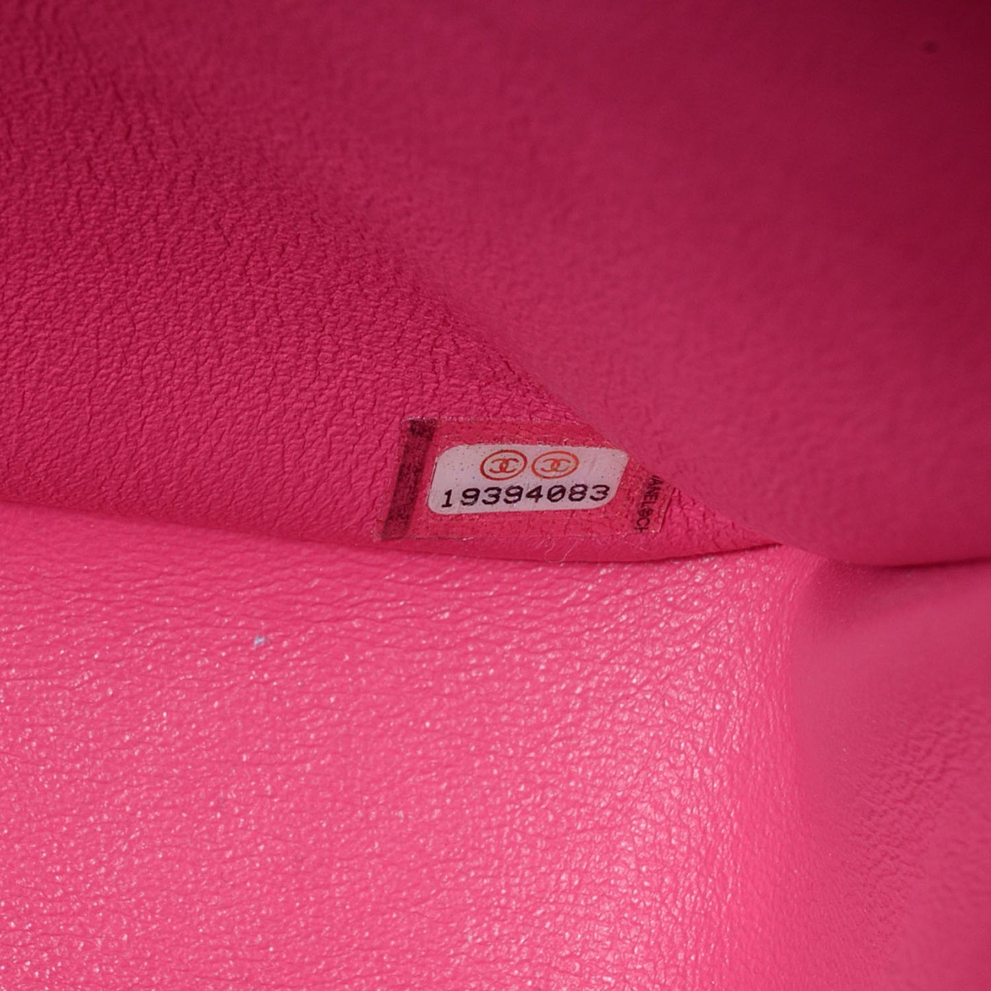 Lambskin Quilted Maxi Double Flap Dark Pink