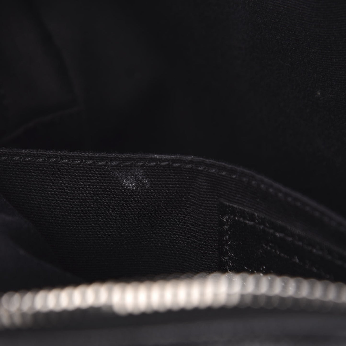 Lambskin Monogram Small Lou Camera Bag Black