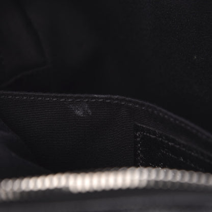 Saint Laurent Lambskin Monogram Small Lou Camera Bag Black 8 of 11