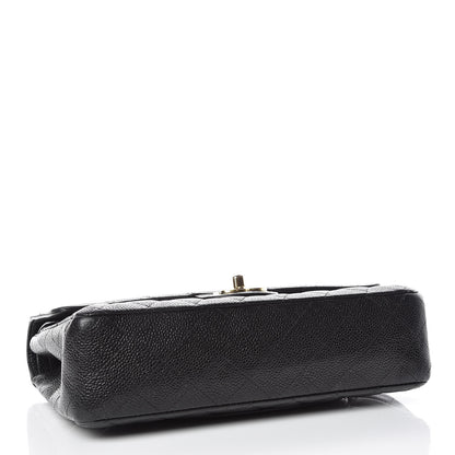 Chanel Caviar Quilted Medium Double Flap Black 4 of 19