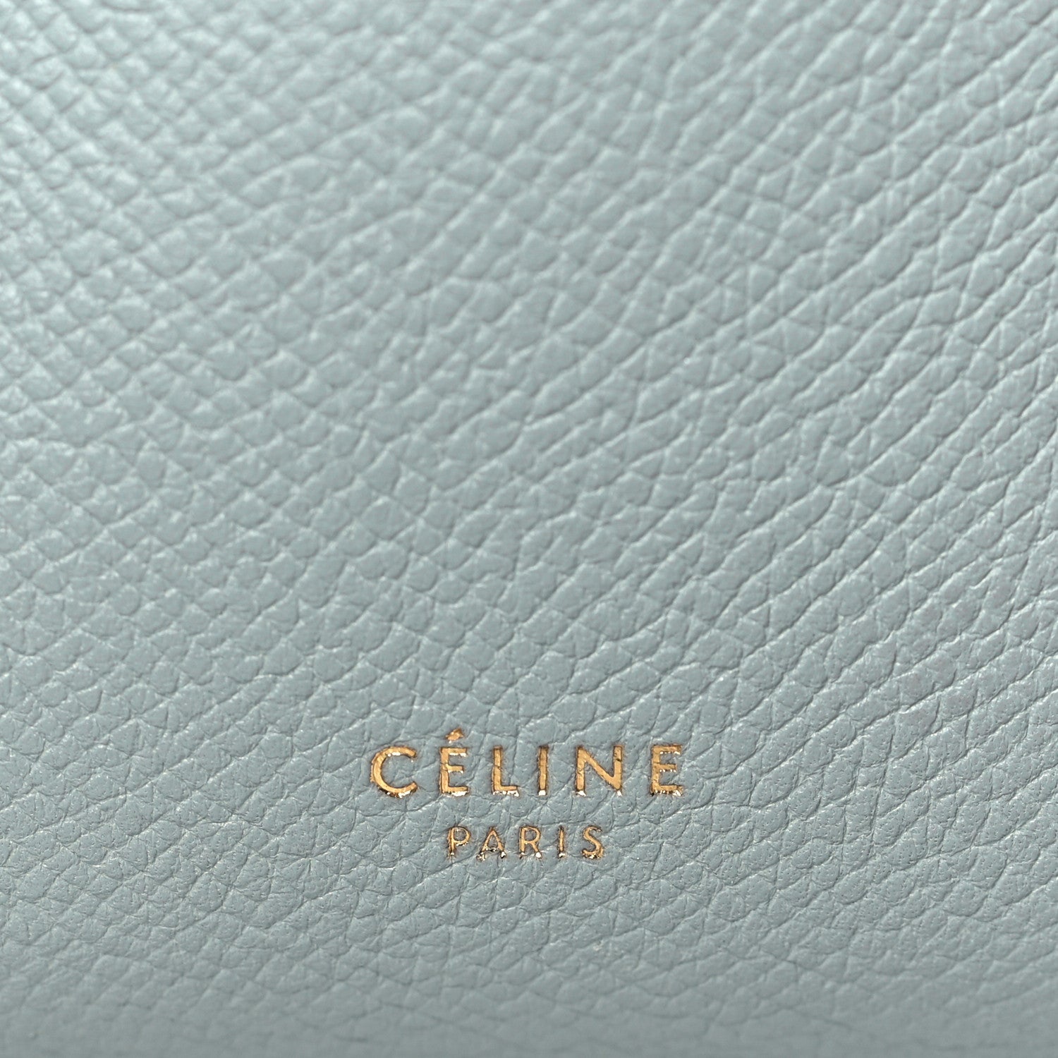 Celine Baby Grained Calfskin Micro Belt Bag Storm 6 of 9