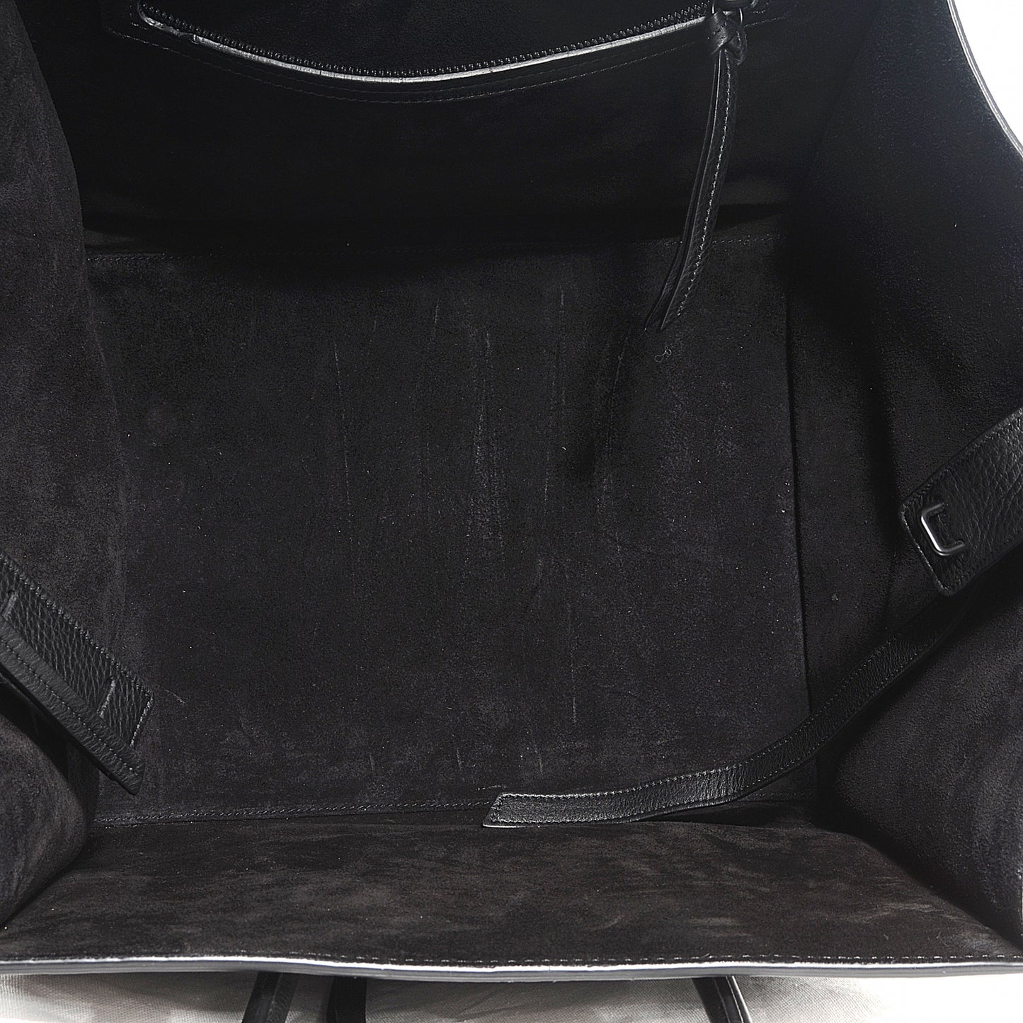 Supple Calfskin Medium Phantom Luggage Black
