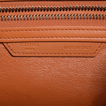 Celine Smooth Calfskin Mini Luggage Bag Light Copper 7 of 8
