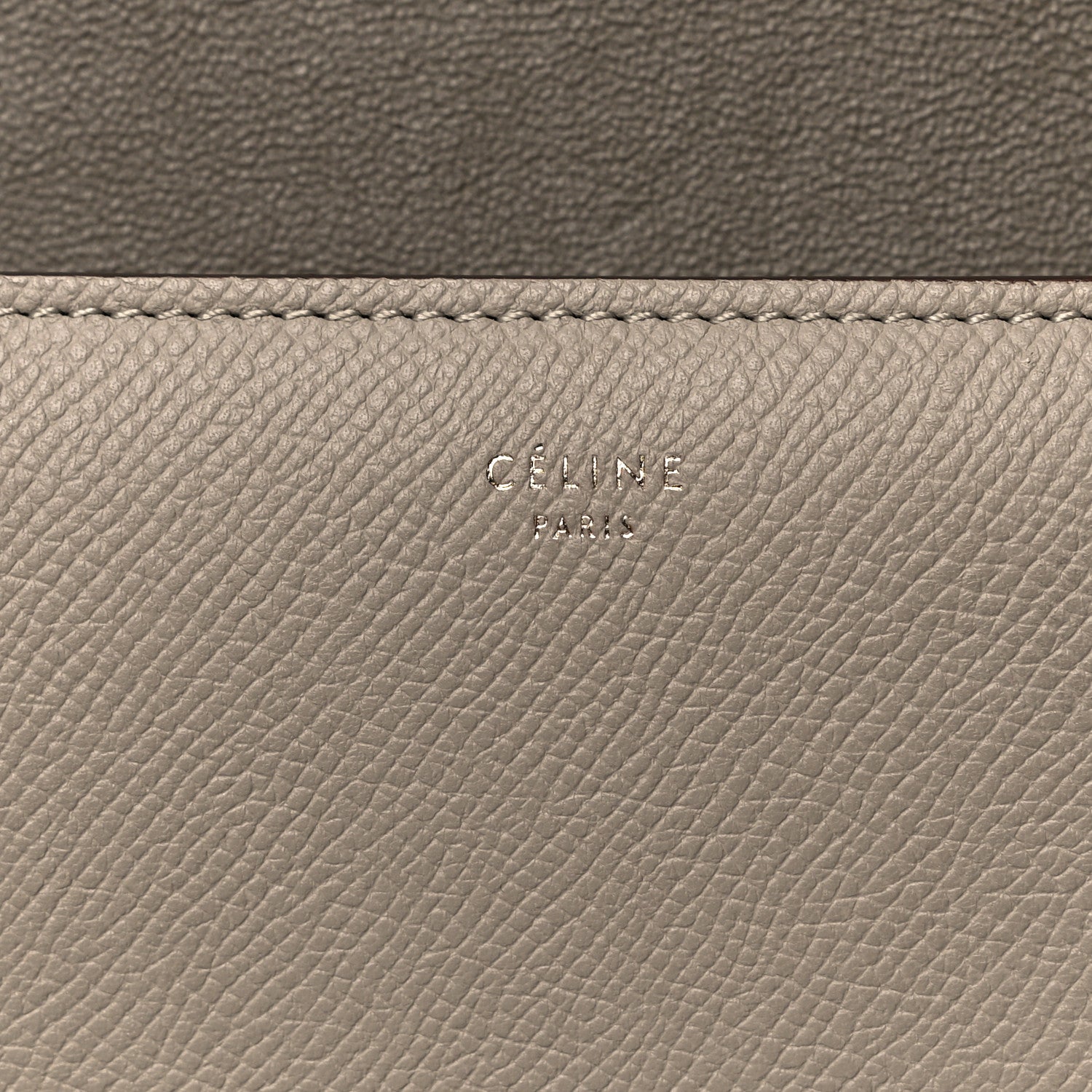 Celine Baby Grained Calfskin Medium Symmetrical Bag Taupe 11 of 13