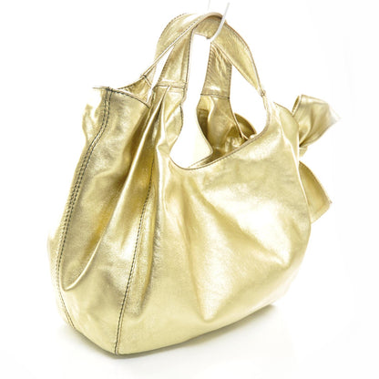 Valentino Garavani Leather Nuage Gold 3 of 9