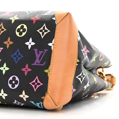Louis Vuitton Monogram Multicolor Audra Black 10 of 12