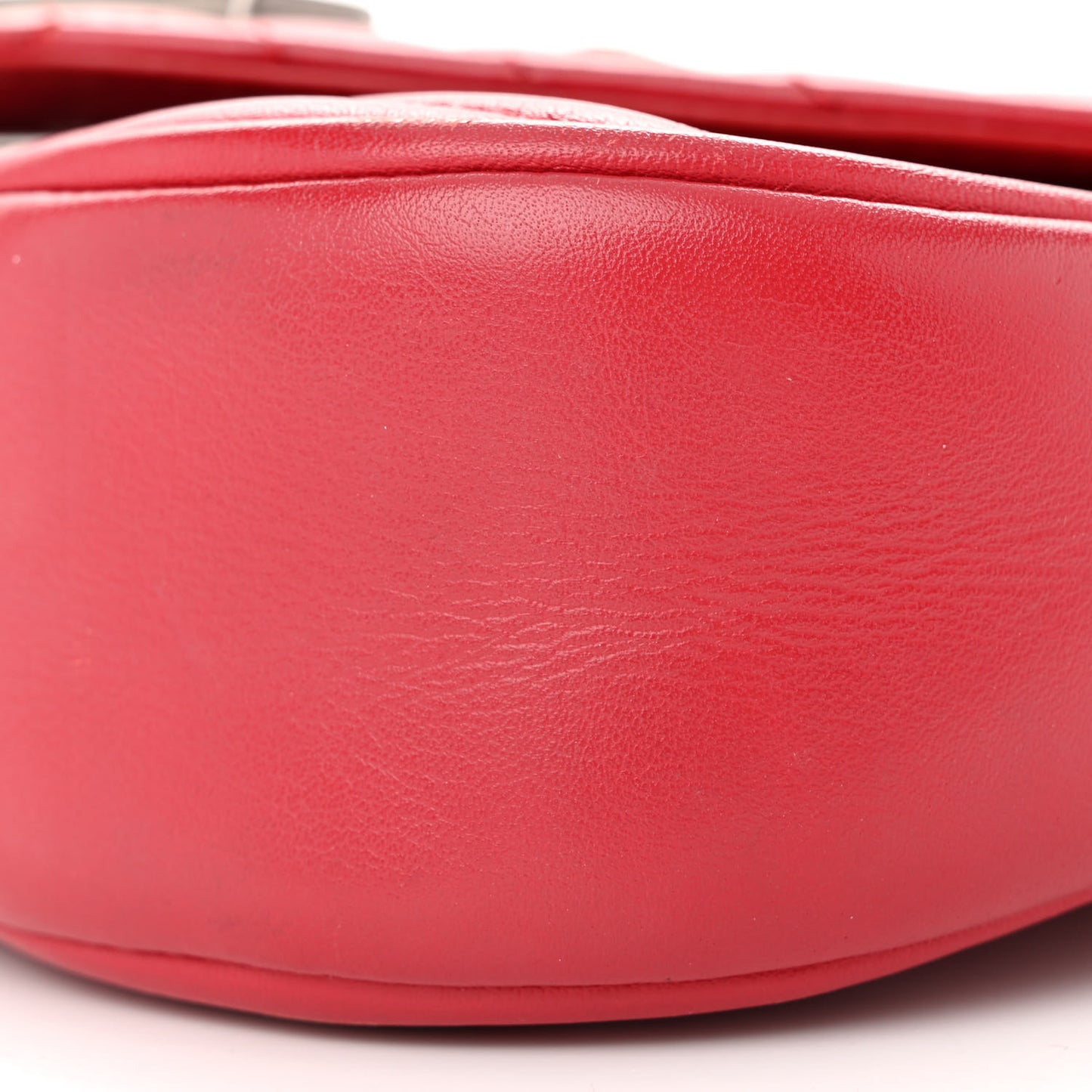 Calfskin Love Lock New Wave Chain PM Scarlet