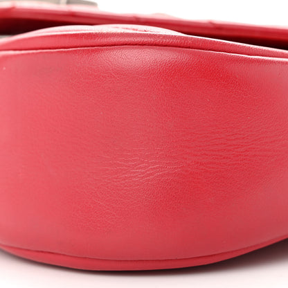 Louis Vuitton Calfskin Love Lock New Wave Chain PM Scarlet 10 of 20