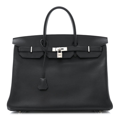 Hermes Togo Birkin 40 Black 1 of 10