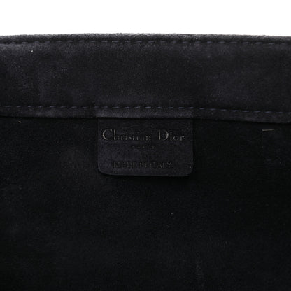 Christian Dior Suede Large L'Air Book Tote Black 6 of 10