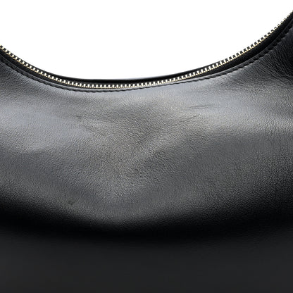 Fendi Vitello Grace Matte Medium Fendigraphy Hobo Bag Black 8 of 10