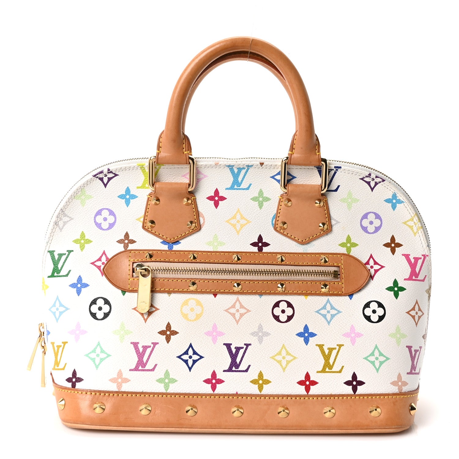 Louis Vuitton Monogram Multicolor Alma PM White 1 of 9