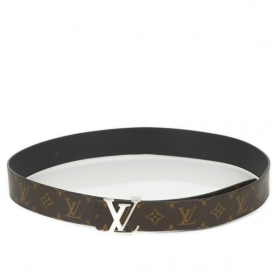 Louis Vuitton Macassar Monogram LV Initiales Reversible Belt100 40 1 of 6