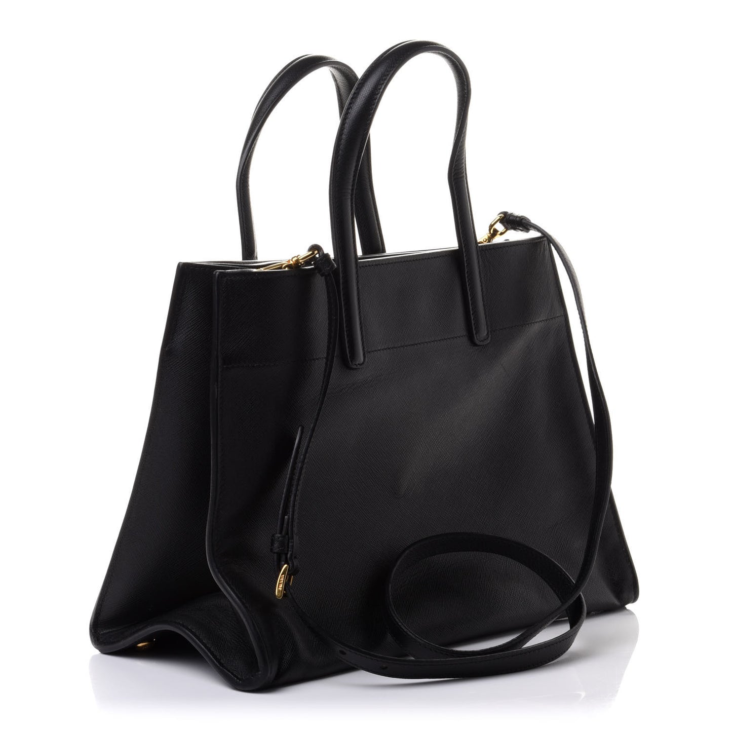 Saffiano Soft Tote Black