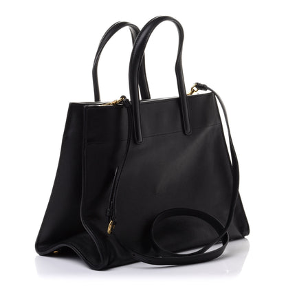 Prada Saffiano Soft Tote Black 3 of 11