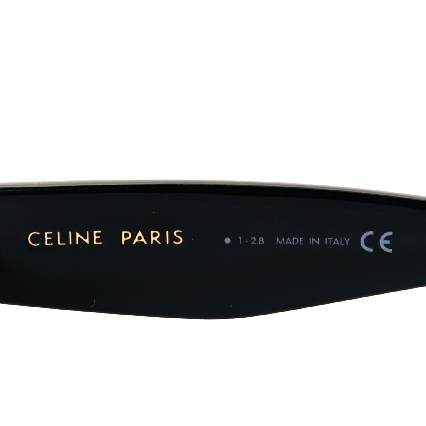 Acetate Crystal Cat Eye Sunglasses CL 4004IS Black