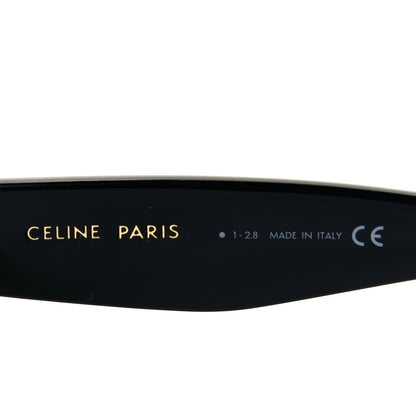 Celine Acetate Crystal Cat Eye Sunglasses CL 4004IS Black 5 of 6