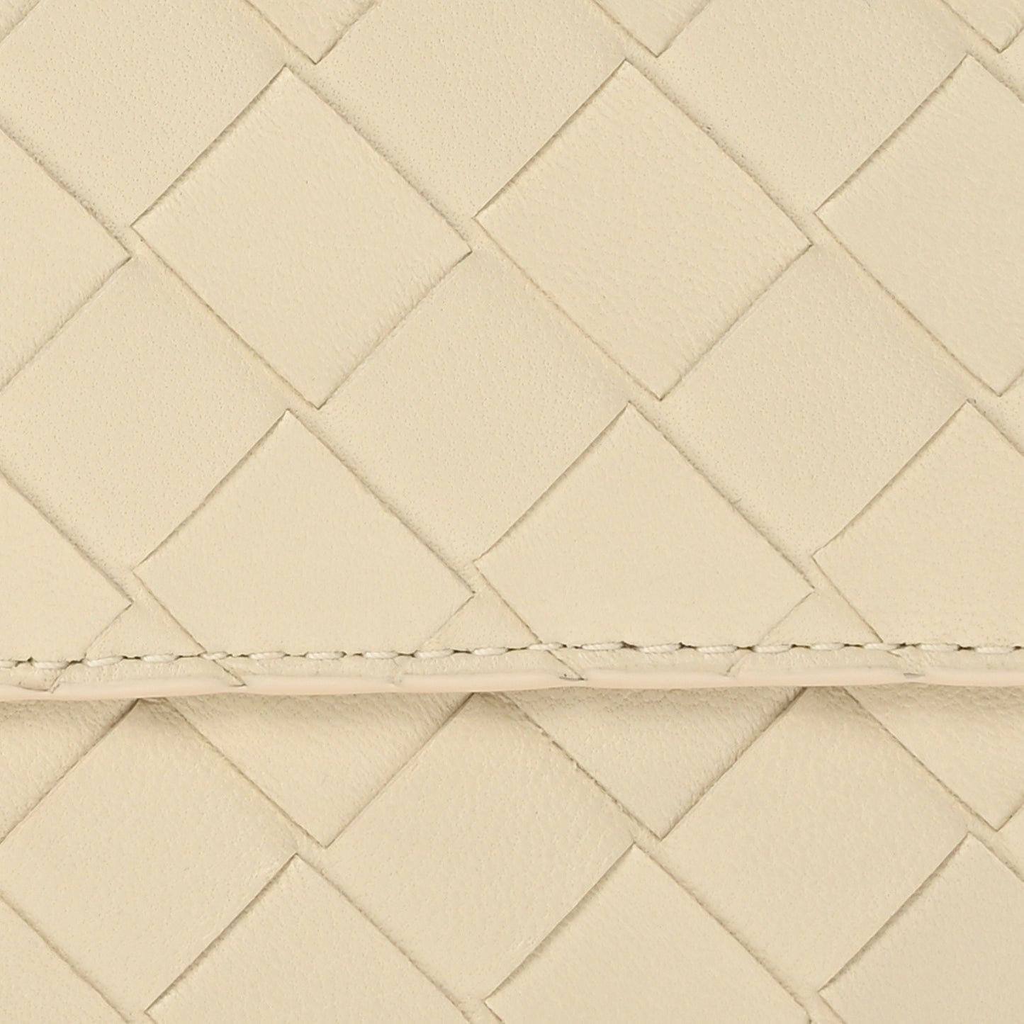 Nappa Intrecciato Long Andiamo Top Handle Sea Salt