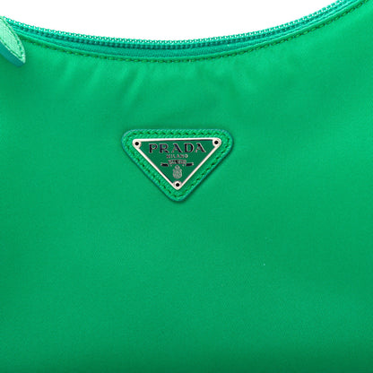 Prada Tessuto Nylon Mini Re-Edition 2000 Bag Menta 11 of 11
