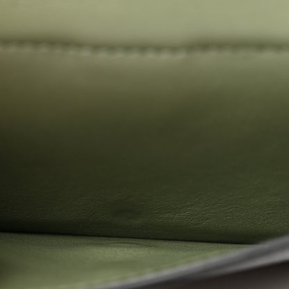 Loewe Grained Calfskin Anagram Trifold Wallet Anthracite Ghost 8 of 10