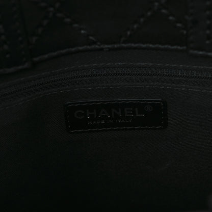 Chanel Calfskin CC Pocket Tote Black 6 of 12