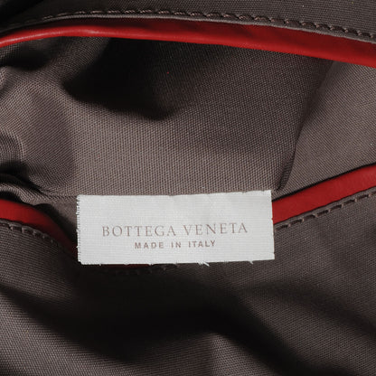 Bottega Veneta Light Calf Intrecciato Briefcase New Red 8 of 9