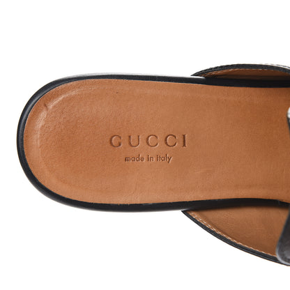 Gucci Calfskin Womens Princetown Slippers 36 Black 7 of 16