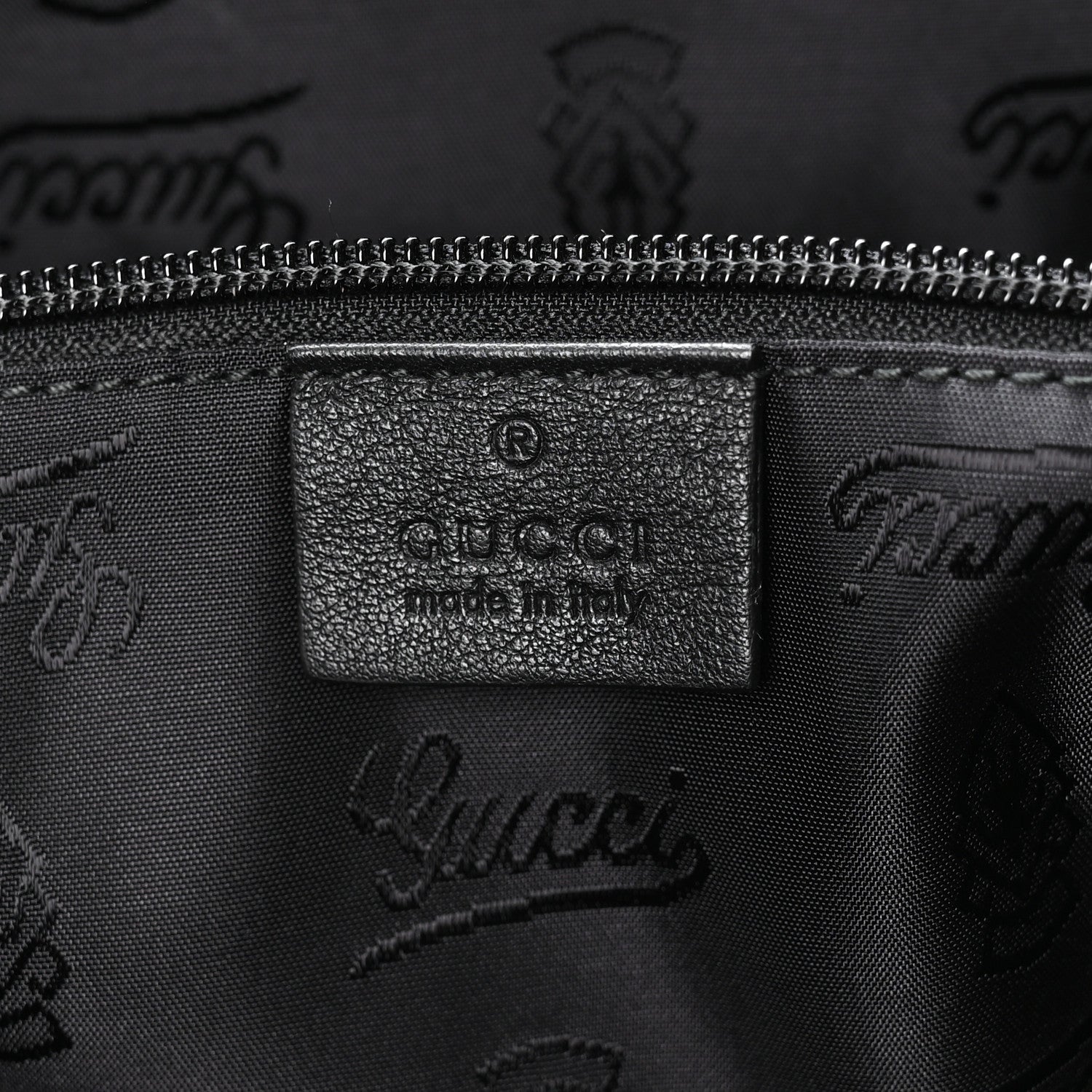 Gucci Guccissima Medium Joy Tote Bag Black 6 of 10