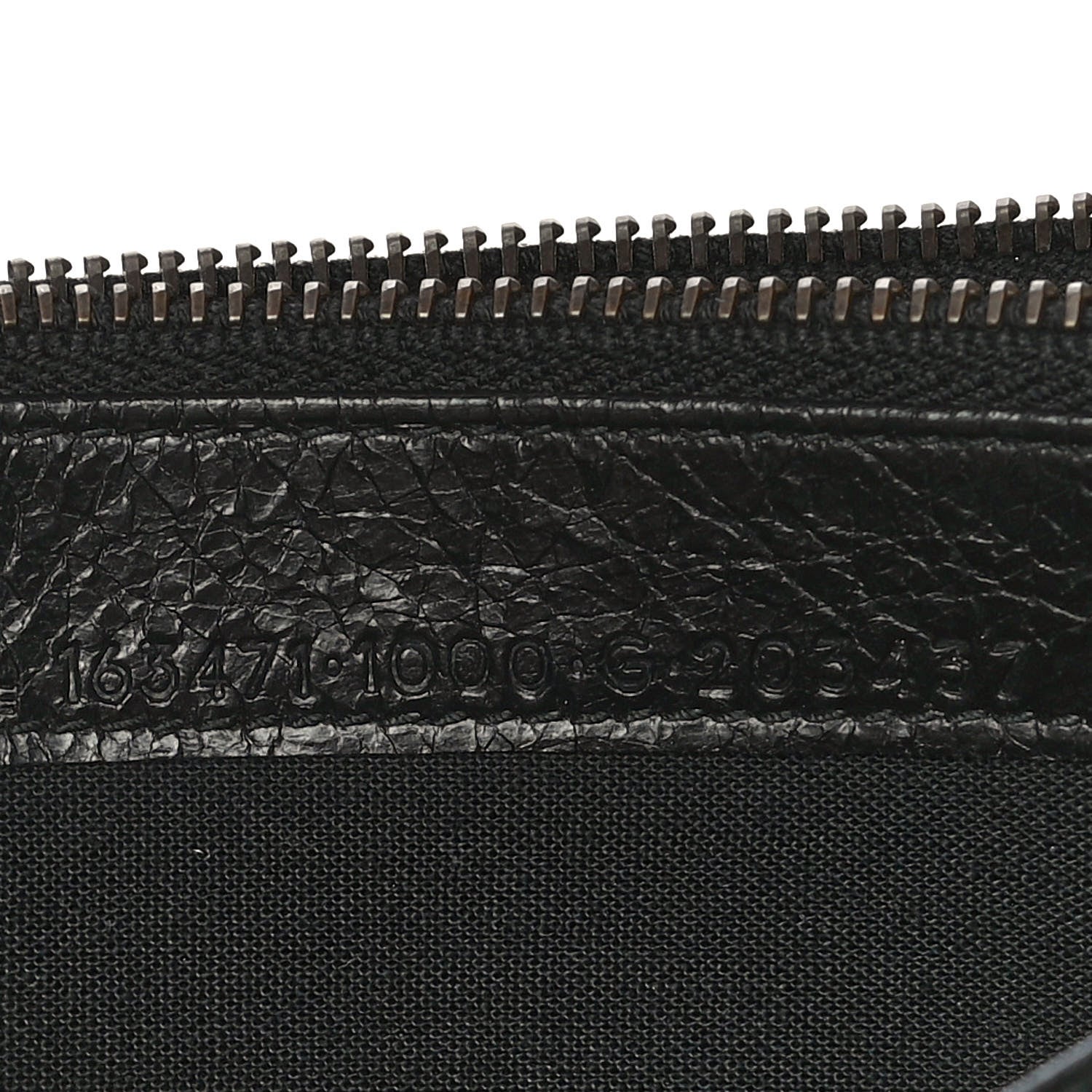 Balenciaga Agneau Classic Hardware Money Wallet Black 11 of 12