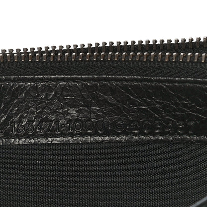 Balenciaga Agneau Classic Hardware Money Wallet Black 11 of 12