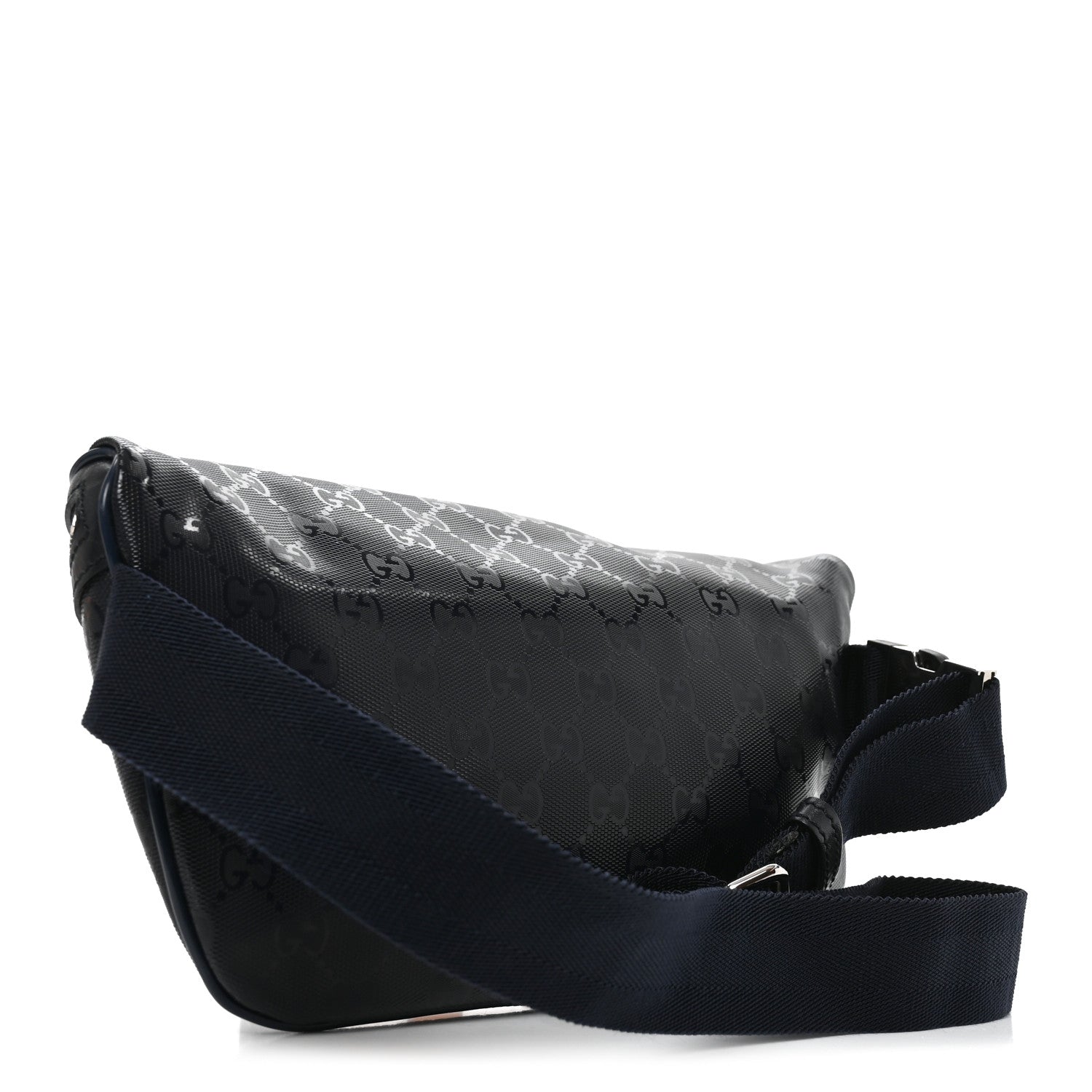 Gucci Imprime Monogram Belt Bag Navy 3 of 10